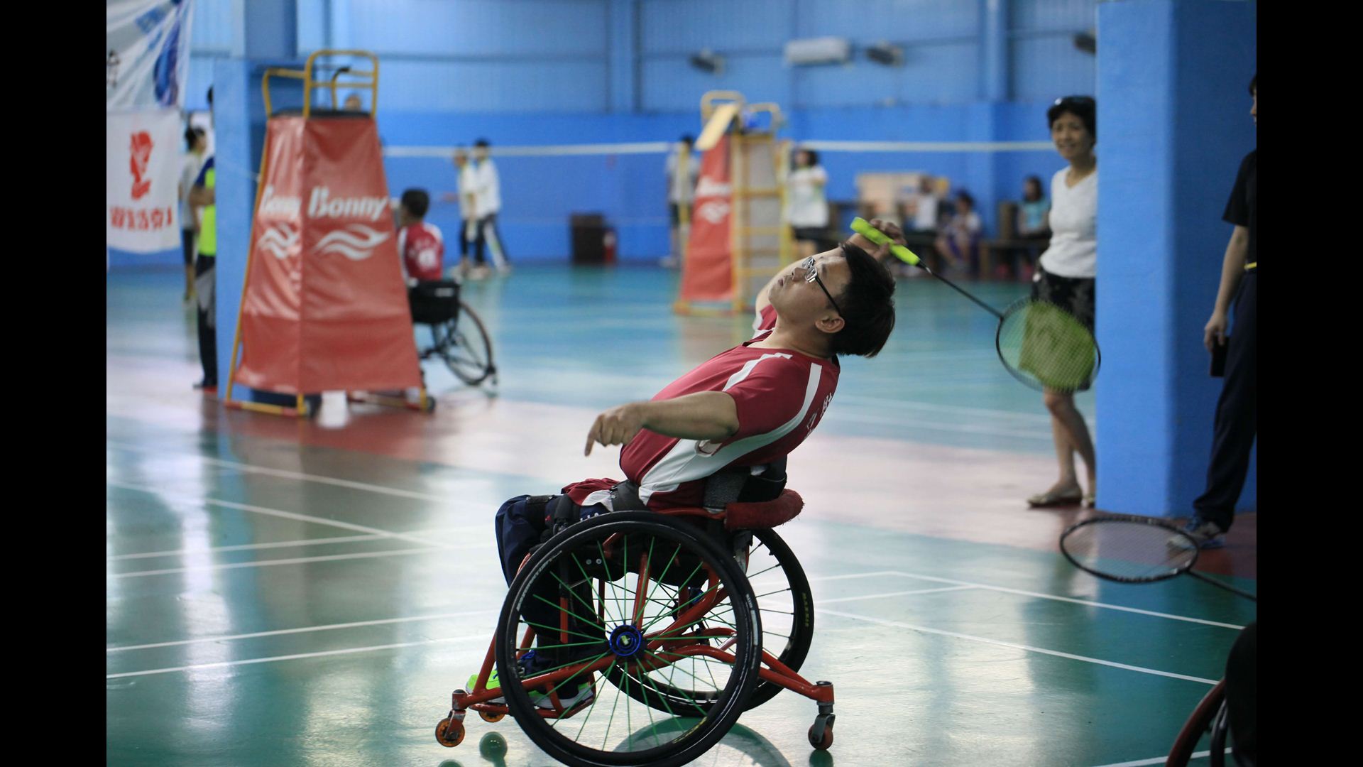 2017肢体障碍者羽球体验营